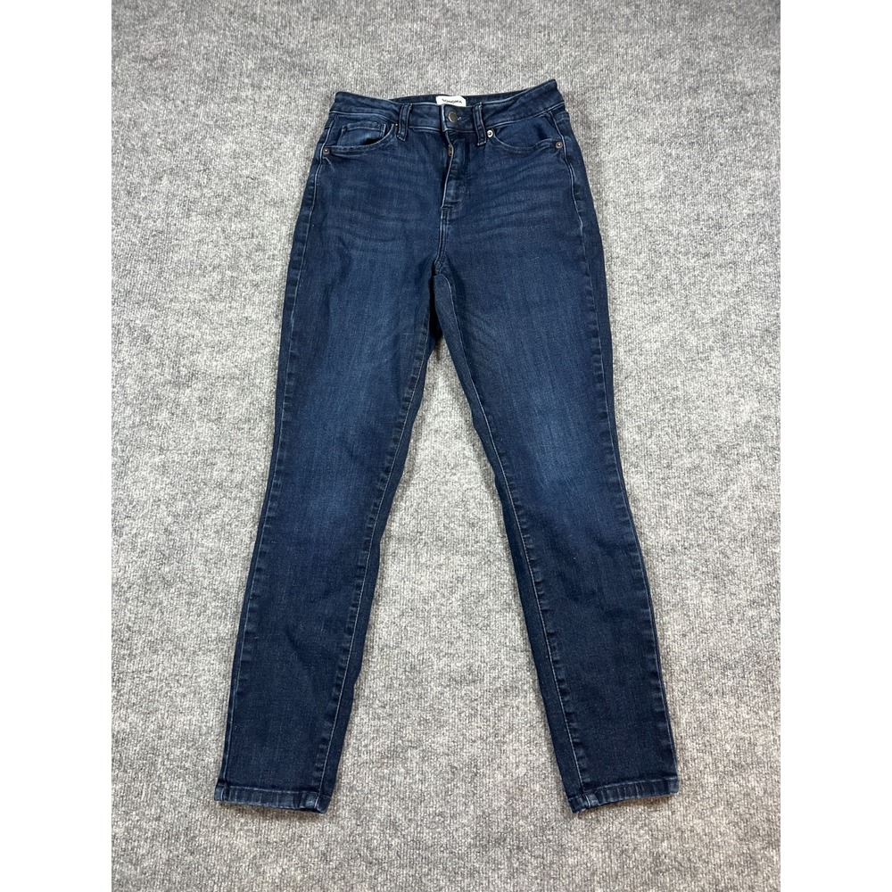 Sonoma Goods For Life Skinny Jeans Womens 6R Blue Denim Cotton Stretch High Rise